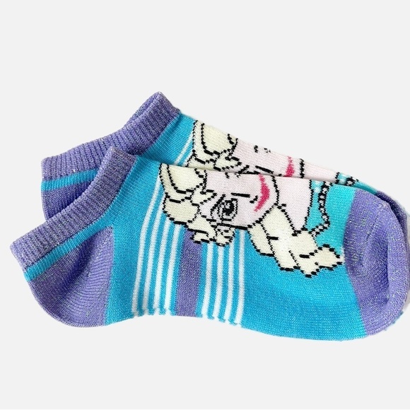 ✨NEW!✨ DISNEY Frozen No Show Girl’s 5 Pair Socks - Picture 2 of 10